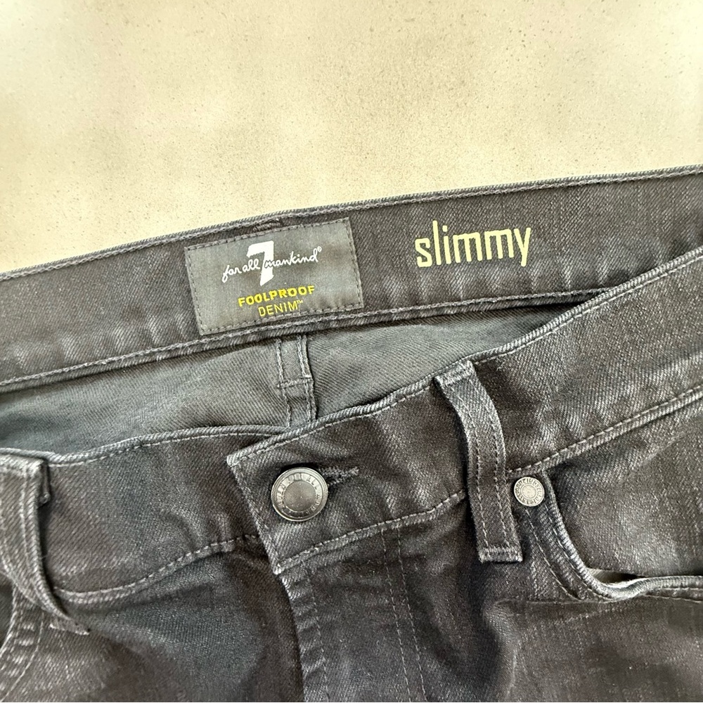 7 for all mankind Black Jeans Slimmy style